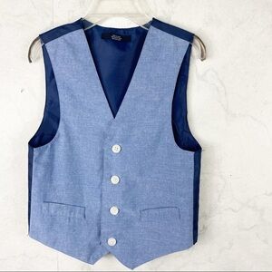 [Nautica] Boys Button-Front Formal Vest